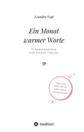 Cover: Ein Monat warmer Worte - tredition