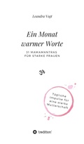 Cover: Ein Monat warmer Worte - tredition
