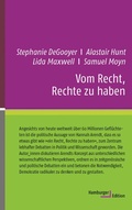 Cover: Vom Recht, Rechte zu haben - Hamburger Edition HIS