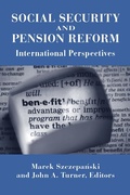 Cover: Social Security and Pension Reform - Upjohn Press