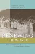 Cover: Renewing the World - Abilene Christian University Press