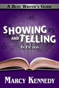 Cover: Showing and Telling in Fiction - Marcy Kennedy