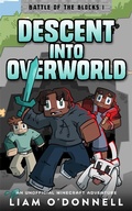 Cover: Descent into Overworld: An Unofficial Minecraft Adventure for children ages 8 - 14 - Liam O'Donnell