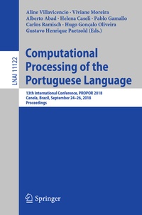 Abbildung von: Computational Processing of the Portuguese Language - Springer