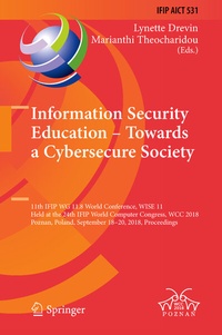 Abbildung von: Information Security Education - Towards a Cybersecure Society - Springer