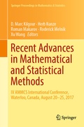 Cover: Recent Advances in Mathematical and Statistical Methods - Springer