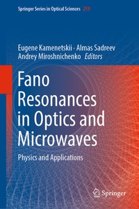 Abbildung von: Fano Resonances in Optics and Microwaves - Springer