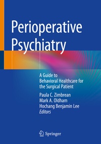 Abbildung von: Perioperative Psychiatry - Springer