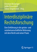 Cover: Interdisziplin&auml;re Rechtsforschung - Springer VS