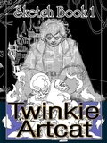 Cover: Twinkie Artcat Sketch Book 1 (ArtBook, #4) - Twinkie Artcat