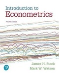 Cover: Introduction to Econometrics - Pearson