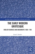 Cover: The Early Modern Grotesque - Routledge