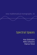 Cover: Spectral Spaces - Cambridge University Press