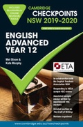 Cover: Cambridge Checkpoints NSW 2019-20 English Advanced and QuizMeMore - Cambridge University Press