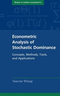 Cover: Econometric Analysis of Stochastic Dominance - Cambridge University Press