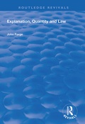 Cover: Explanation, Quantity and Law - Routledge