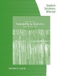 Cover: Student Solutions Manual for Mendenhall/Beaver/Beaver's Introduction to Probability and Statistics - CENGAGE Learning Custom Publishing