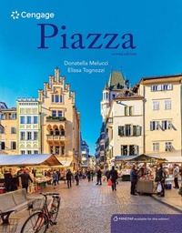 Enlarge image Cover: Piazza, Student Edition - CENGAGE Learning Custom Publishing