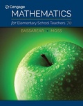 Cover: Mathematics for Elementary School Teachers - Brooks/Cole