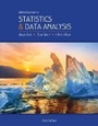 Cover: Introduction to Statistics and Data Analysis - Brooks/Cole