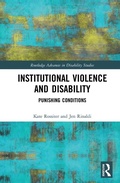 Cover: Institutional Violence and Disability - Routledge