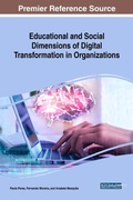 Cover: Educational and Social Dimensions of Digital Transformation in Organizations - IGI Global