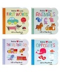 Cover: Babies Love Animals, First Words, Things That Go, and Opposities 4 Pack - Cottage Door Press