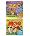 Cover: Peek a Flap Zoo and Moo 2 Pack - Cottage Door Press