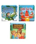 Cover: Little Bird Stories: Red Hen, Goldilocks, and Jack and the Beanstalk - Cottage Door Press