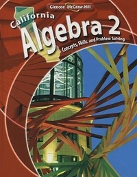 Enlarge image Cover: California Algebra 2 - McGraw-Hill/Glencoe
