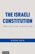 Cover: The Israeli Constitution - OUP eBook