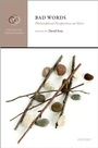 Cover: Bad Words - OUP eBook