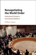 Cover: Renegotiating the World Order - Cambridge University Press