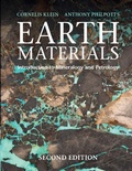 Cover: Earth Materials - Cambridge University Press