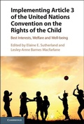 Cover: Implementing Article 3 of the United Nations Convention on the Rights of the Child - Cambridge University Press