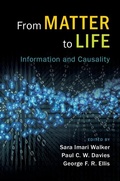 Cover: From Matter to Life - Cambridge University Press