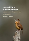 Cover: Animal Vocal Communication - Cambridge University Press