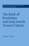 Cover: Book of Revelation and Early Jewish Textual Culture - Cambridge University Press