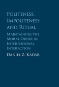 Cover: Politeness, Impoliteness and Ritual - Cambridge University Press