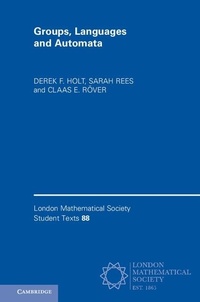 Enlarge image Cover: Groups, Languages and Automata - Cambridge University Press