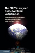 Cover: BRICS-Lawyers' Guide to Global Cooperation - Cambridge University Press