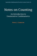 Cover: Notes on Counting: An Introduction to Enumerative Combinatorics - Cambridge University Press