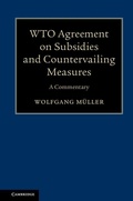 Cover: WTO Agreement on Subsidies and Countervailing Measures - Cambridge University Press