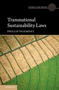 Cover: Transnational Sustainability Laws - Cambridge University Press