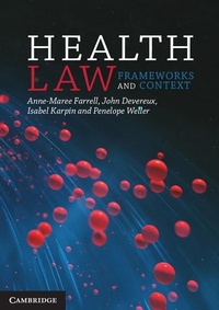 Enlarge image Cover: Health Law - Cambridge University Press
