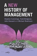 Cover: New History of Management - Cambridge University Press