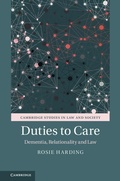 Cover: Duties to Care - Cambridge University Press
