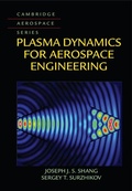 Cover: Plasma Dynamics for Aerospace Engineering - Cambridge University Press