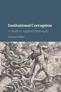 Cover: Institutional Corruption - Cambridge University Press
