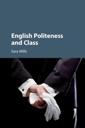 Cover: English Politeness and Class - Cambridge University Press